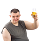 Illustration for article titled Study: Overweight Men Last Longer In Bed